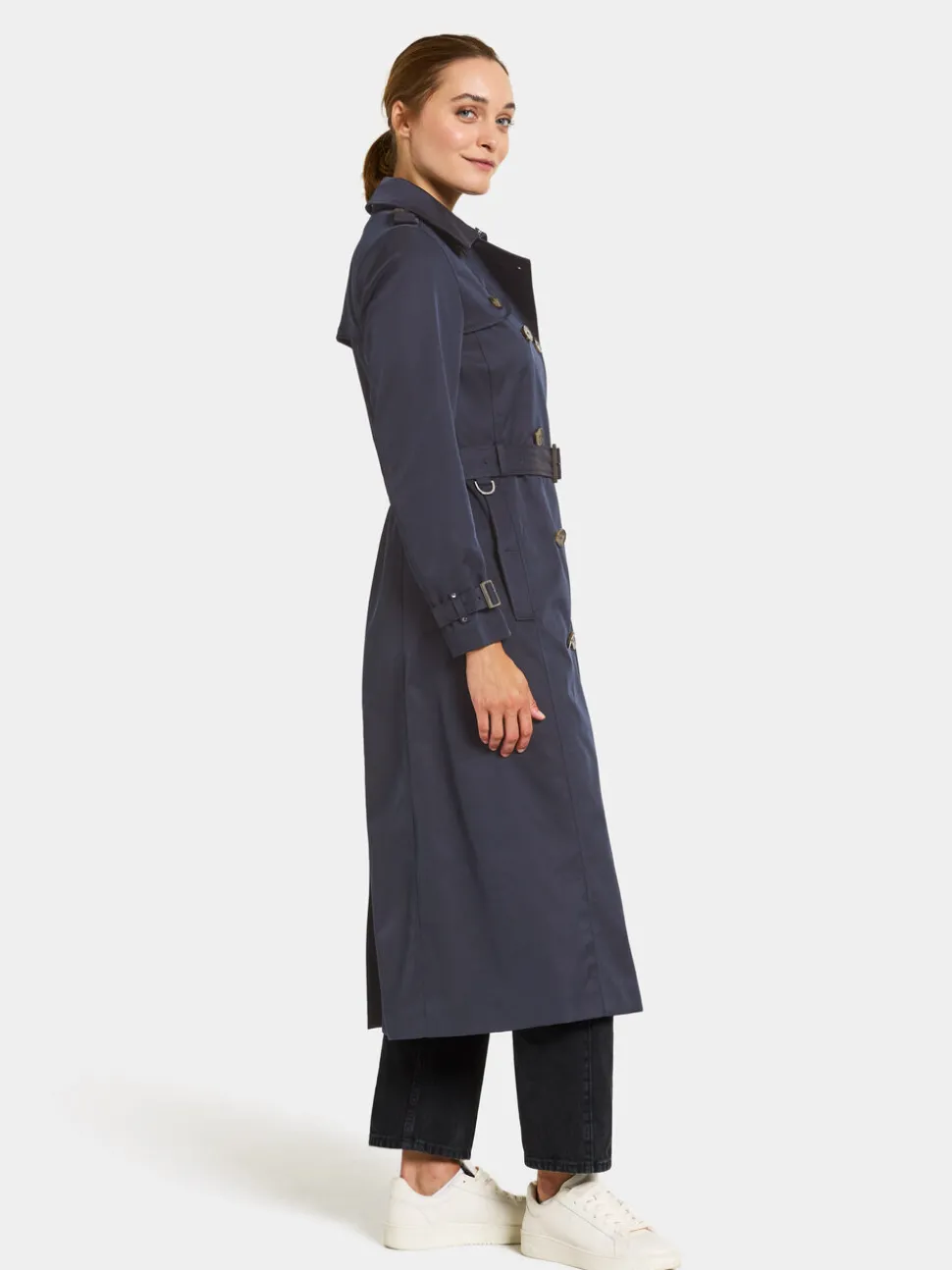 Shop Clairy Coat Long Trenssit