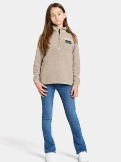 Outlet Exa Kids' Half Zip Fleecepaidat & Välikerrokset|Fleecetakit & Fleecepaidat