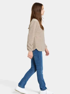 Outlet Exa Kids' Half Zip Fleecepaidat & Välikerrokset|Fleecetakit & Fleecepaidat