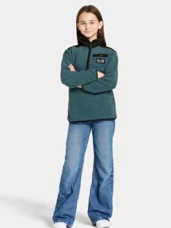 Online Exa Kids' Half Zip Fleecepaidat & Välikerrokset|Fleecetakit & Fleecepaidat