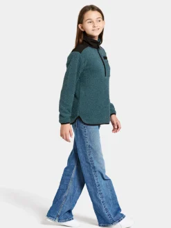 Online Exa Kids' Half Zip Fleecepaidat & Välikerrokset|Fleecetakit & Fleecepaidat