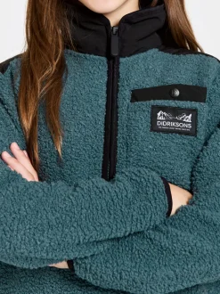 Online Exa Kids' Half Zip Fleecepaidat & Välikerrokset|Fleecetakit & Fleecepaidat