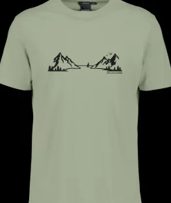 Clearance Harald T-shirt Landscape T-Paidat Ja Pikeepaidat