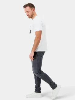 Clearance Heritage Printed Men's T-shirt T-Paidat Ja Pikeepaidat