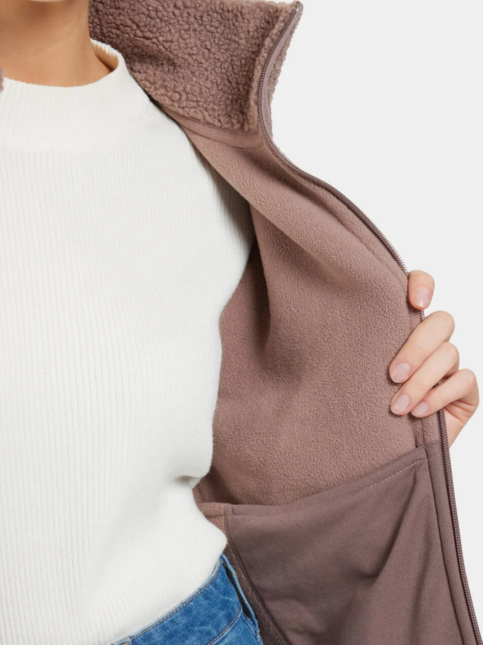 Store Mella Full-Zip Fleecepaidat & Välikerrokset