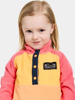 Sale Monte Kids' Half Button Fleecepaidat & Välikerrokset|Fleecetakit & Fleecepaidat