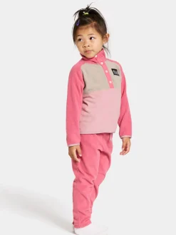 Clearance Monte Kids' Half Button Fleecepaidat & Välikerrokset|Fleecetakit & Fleecepaidat