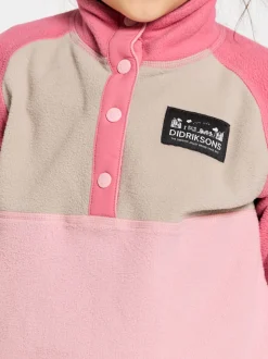 Clearance Monte Kids' Half Button Fleecepaidat & Välikerrokset|Fleecetakit & Fleecepaidat