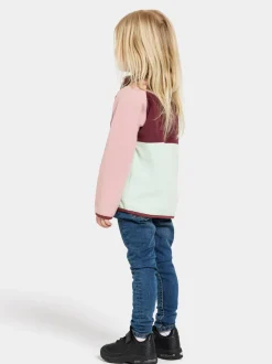 Cheap Monte Kids' Half Button Fleecepaidat & Välikerrokset|Fleecetakit & Fleecepaidat