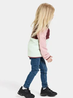 Cheap Monte Kids' Half Button Fleecepaidat & Välikerrokset|Fleecetakit & Fleecepaidat