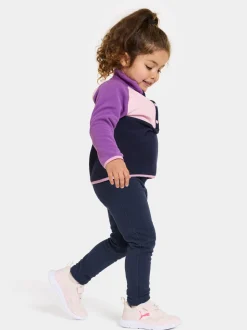 Cheap Monte Kids' Half Button Fleecepaidat & Välikerrokset|Fleecetakit & Fleecepaidat