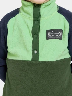 Cheap Monte Kids' Half Button Fleecepaidat & Välikerrokset|Fleecetakit & Fleecepaidat