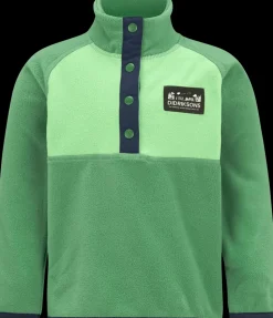 Flash Sale Monte Kids' Half Button Fleecepaidat & Välikerrokset|Fleecetakit & Fleecepaidat