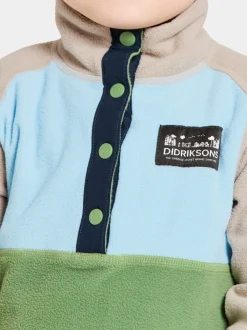 Flash Sale Monte Kids' Half Button Fleecepaidat & Välikerrokset|Fleecetakit & Fleecepaidat