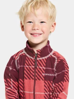 Clearance Monte Printed Kids' Full-Zip Termos Fleecepaidat & Välikerrokset|Puserot & T-Paidat