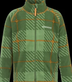 New Monte Printed Kids' Full-Zip Termos Fleecepaidat & Välikerrokset|Puserot & T-Paidat