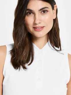 Cheap Nikki Sleeveless Polo T-Paidat