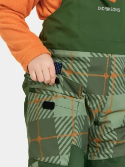 Fashion Polarbjörnen Printed Kids' Bib Pants Toppahousut