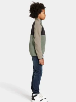 Outlet Yokto Kids' half button Fleecepaidat & Välikerrokset|Fleecetakit & Fleecepaidat