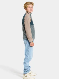 Hot Yokto Kids' half button Fleecepaidat & Välikerrokset|Fleecetakit & Fleecepaidat