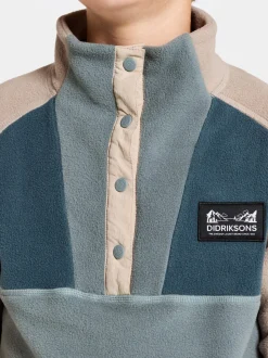 Hot Yokto Kids' half button Fleecepaidat & Välikerrokset|Fleecetakit & Fleecepaidat