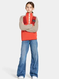 Sale Yokto Kids' half button Fleecepaidat & Välikerrokset|Fleecetakit & Fleecepaidat